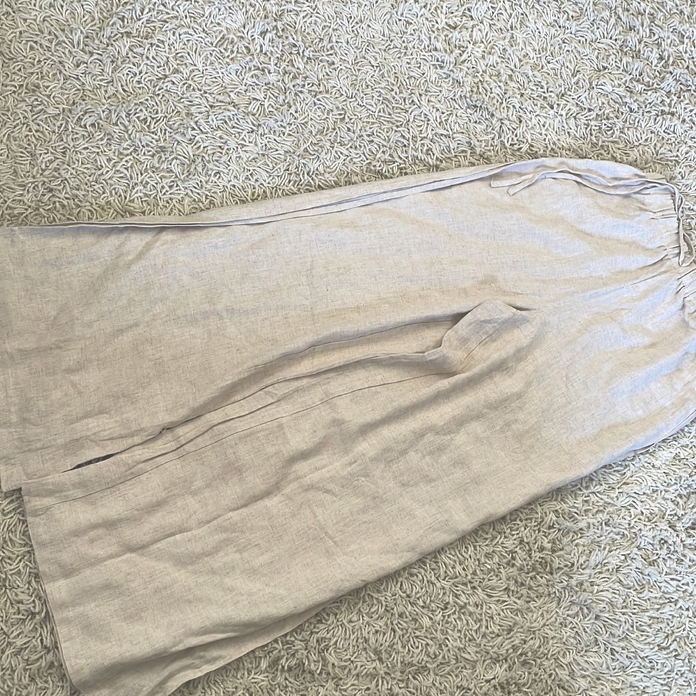 Cream pants